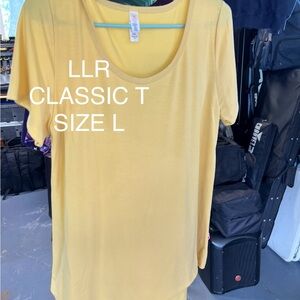 LuLaRoe Classic T - Yellow Short Sleeve Tee